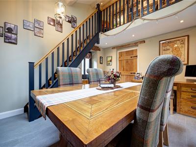 Dining Room with Mezzanine